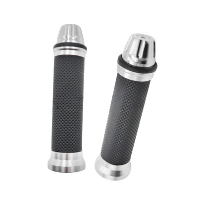 Motociklų vairo rankenos rankenos CNC 22 mm universalus aliuminio lydinio neslystantis patvarūs motociklų priedai