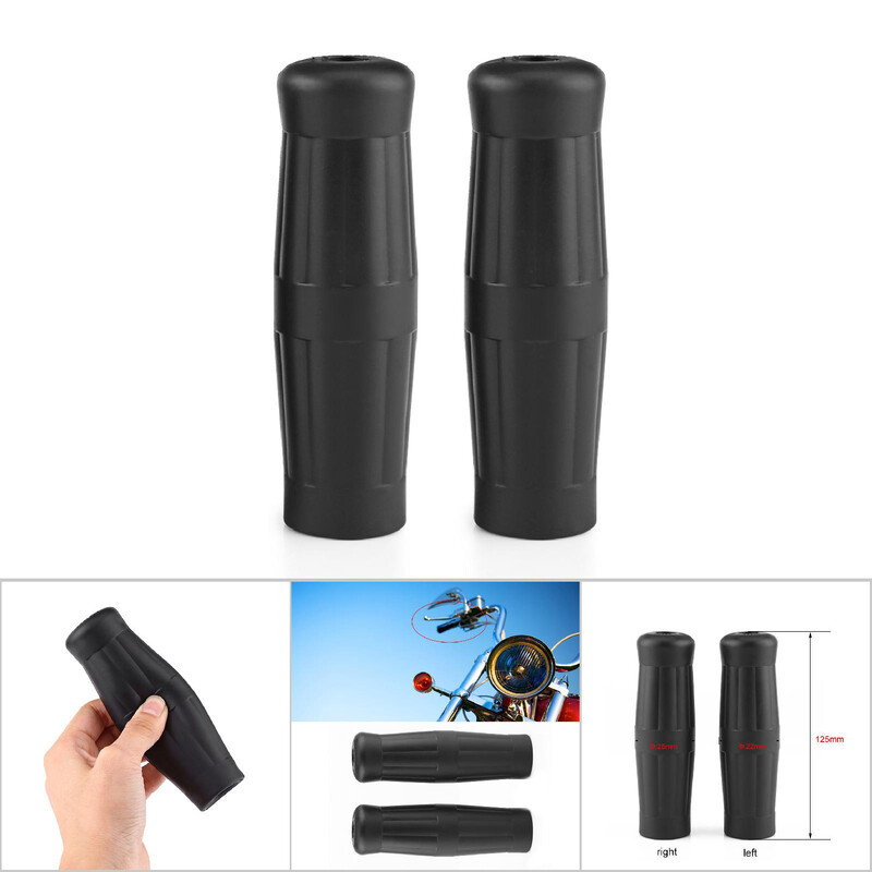 1 paar 1"–7/8" universaalsed mootorratta vintage klassikalised juhtraua käepidemed, mootorratta käepidemed, mootorratta juhtraud