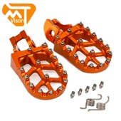 Motociklo aliuminio pėdų atramos pedalai, skirti KTM SX SX-F EXC EXCF XC XCF XCW 85 125 150 200 250 300 350 400 450 500 505-530