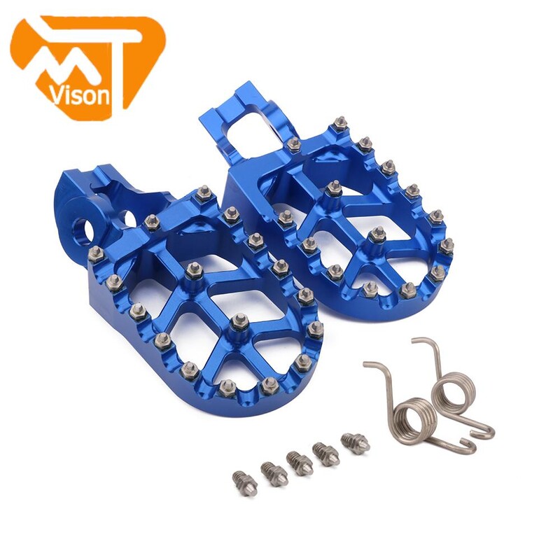 Motociklo aliuminio pėdų atramos pedalai, skirti KTM SX SX-F EXC EXCF XC XCF XCW 85 125 150 200 250 300 350 400 450 500 505-530