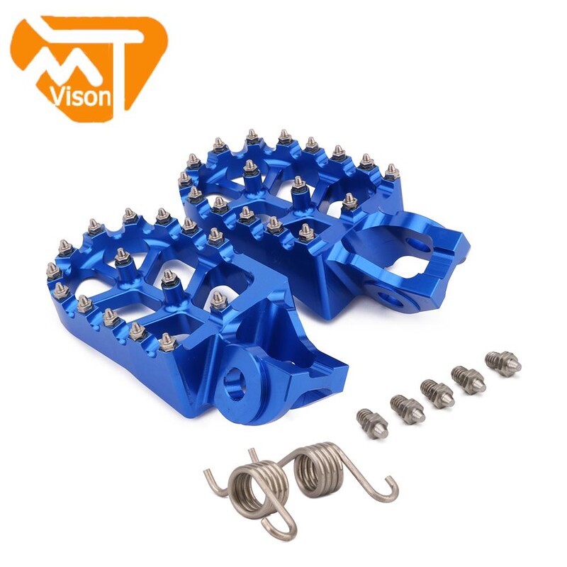 Motociklo aliuminio pėdų atramos pedalai, skirti KTM SX SX-F EXC EXCF XC XCF XCW 85 125 150 200 250 300 350 400 450 500 505-530
