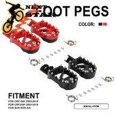 Footpeg Footrest Rider kāju balsti, pedāļa motocikls priekš HONDA CRF150F CRF230F Surron Sur Ron Lightbee Light Bee XS