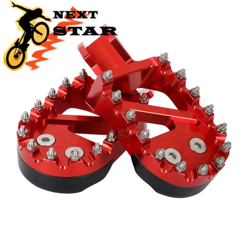 Footpeg Footrest Rider kāju balsti, pedāļa motocikls priekš HONDA CRF150F CRF230F Surron Sur Ron Lightbee Light Bee XS