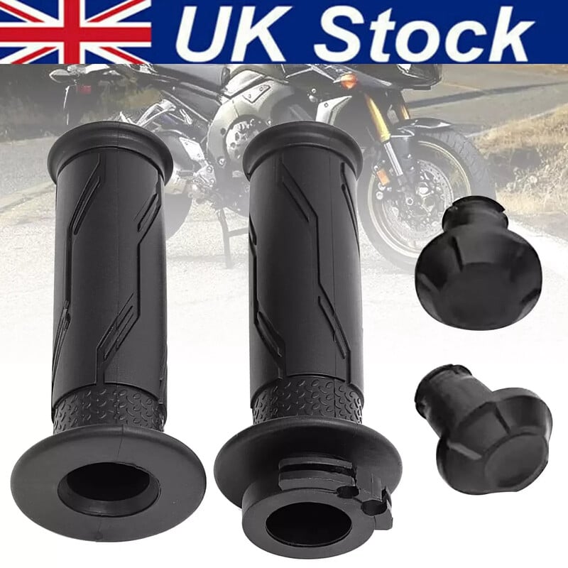 1 pora kairiojo ir dešiniojo droselio vamzdžių su rankena, skirta YAMAHA YZF-R6 YZF-R1 R6 R1 SM RH DROSTELIO VAMZDYS juodi motociklų priedai