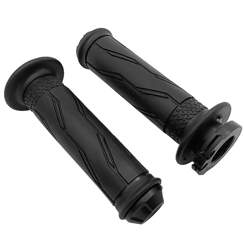 1 pora kairiojo ir dešiniojo droselio vamzdžių su rankena, skirta YAMAHA YZF-R6 YZF-R1 R6 R1 SM RH DROSTELIO VAMZDYS juodi motociklų priedai