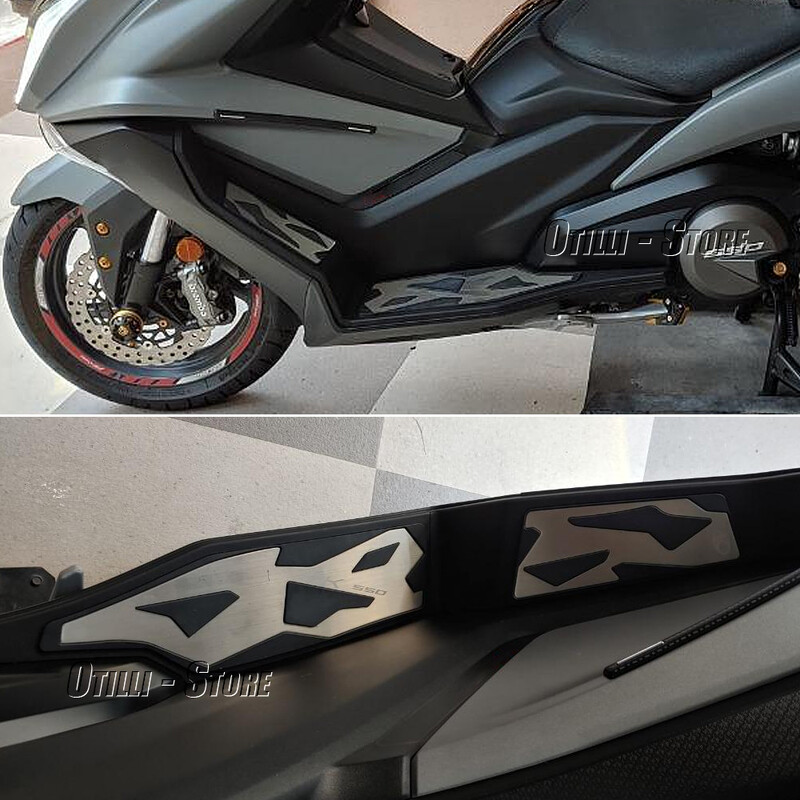 Pentru KYMCO AK 550 ak550 2018 2019 Trepte de picior pentru motociclete Suport pentru picioare Suport pentru picioare Pedale Suporturi pentru picioare AK 550 2017-2020