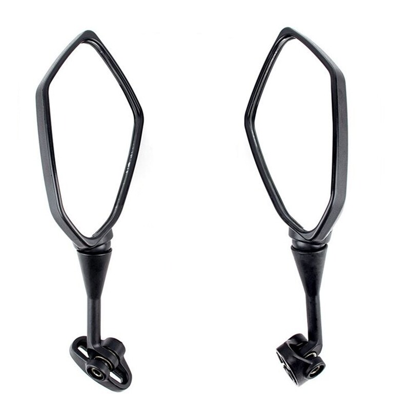 Motorkerékpár visszapillantó tükrök Kawasaki Ninja 250R EX250 2008-2012 /Ninja 650R ER6F 2006-2019 fekete