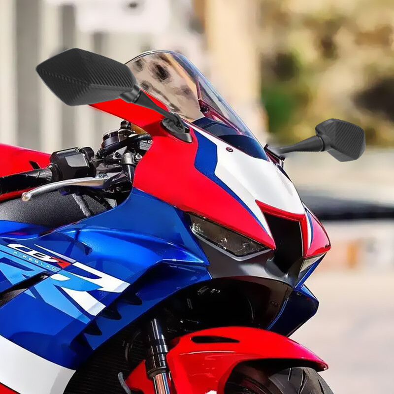 Motociklo galinio vaizdo veidrodžiai Atšvaitas šoniniai veidrodėliai Motociklų priedai tinka HONDA CBR600 CBR 600 CBR600RR CBR900 CBR1000RR