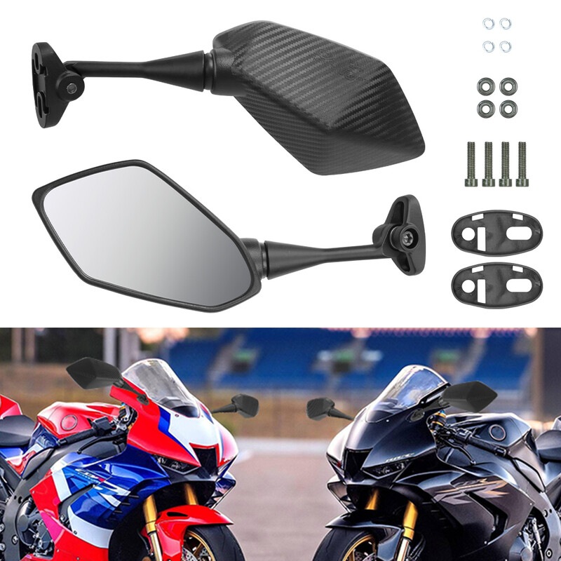 Motociklo galinio vaizdo veidrodžiai Atšvaitas šoniniai veidrodėliai Motociklų priedai tinka HONDA CBR600 CBR 600 CBR600RR CBR900 CBR1000RR