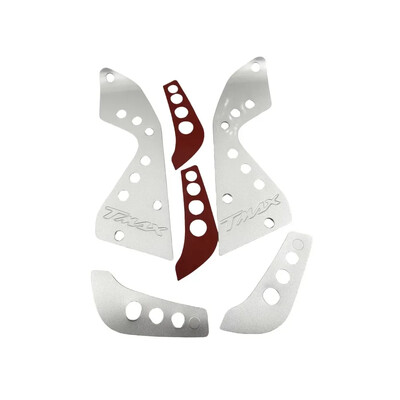 Za Yamahu T-MAX 500 08 09 10 11 motocikl, aluminijski odstojnici lijeve i desne pedale, ploča za oslonac za noge TMAX500 2008-2011