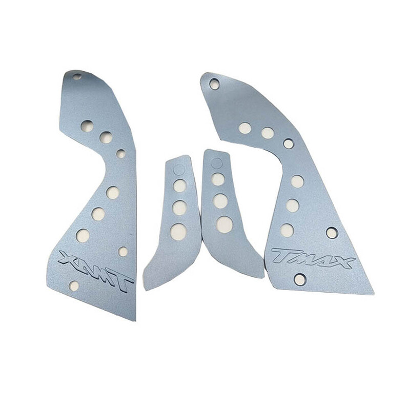 Za Yamahu T-MAX 500 08 09 10 11 motocikl, aluminijski odstojnici lijeve i desne pedale, ploča za oslonac za noge TMAX500 2008-2011