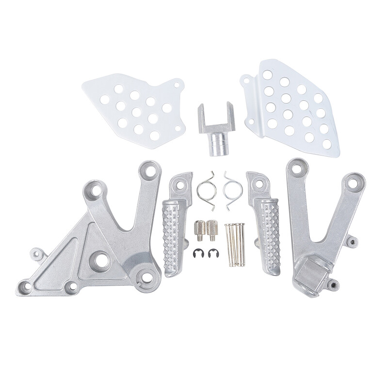 Priekšējie pēdas tapas balsta kronšteins Honda CBR600RR 2003 2004 2005 2006 smilšu melns/melns/sudrabs motociklam