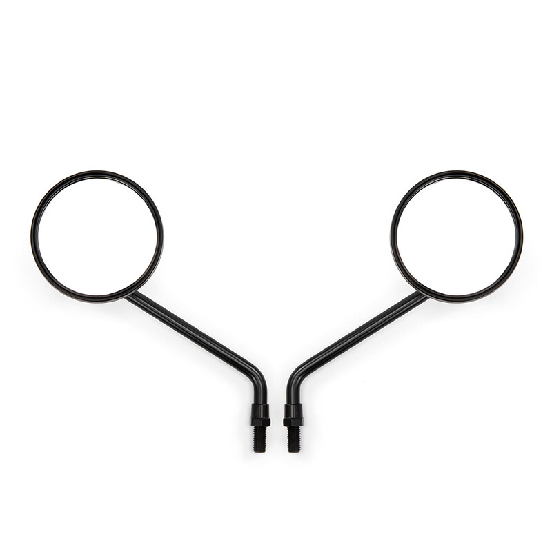 Universalūs 10 mm motociklų veidrodžiai elektriniai paspirtukai dviračių šoniniai veidrodžiai HD, skirti Honda CB125S Goldwing 1500 Rebel 250 CMX250C