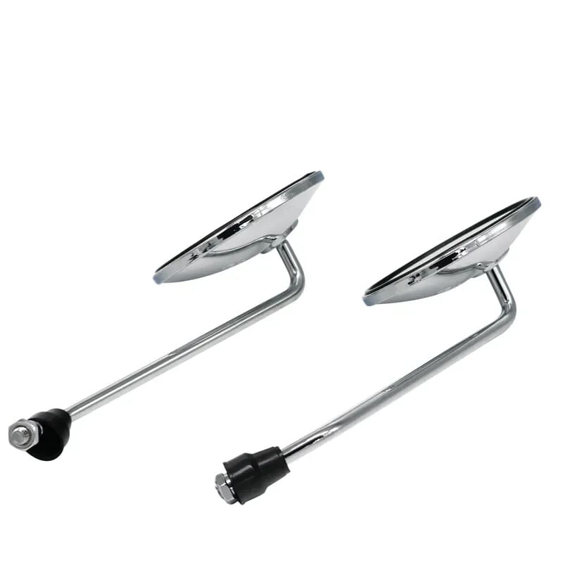 2 vnt./pora motociklo galinio vaizdo veidrodėlis elektrinis dviratis galinio vaizdo veidrodėlis elektrinis paspirtukas Harley mopedo šoninis veidrodėlis 8 mm apvalus