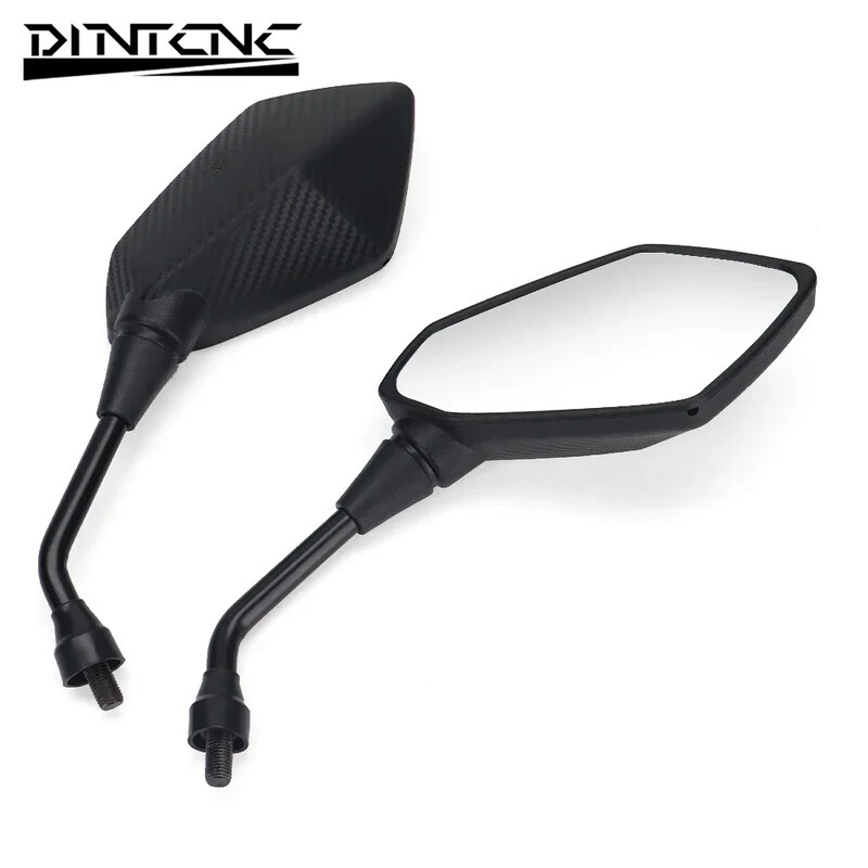 Motociklų paspirtukai kairiojo dešiniojo šono veidrodėlis 8MM 10MM varžtas Universalus skirtas Z900 Z800 Z650 MT07 MT09 MT10 GSXS1000 GSXS950