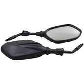 Motociklo galinio vaizdo veidrodėlis, skirtas Honda Elite 125 RX125 8mm tvirtinimo varžtas prieš laikrodžio rodyklę