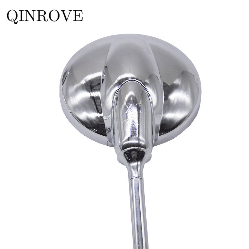 Retro 8 10MM motociklo galinio vaizdo veidrodėlis ABS šoninis veidrodėlis universalus, skirtas Kawasaki Honda Shadow Royal Enfield Himalayan Zontes 350