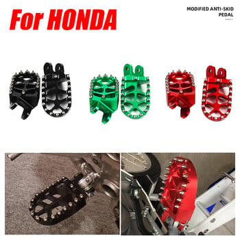 Μοτοσικλέτα CNC Foot Pegs Rests Πεντάλ ποδιών για HONDA AFRICA TWIN XRV 650 XRV 750 XRV650 XRV750 650XRV 750XRV 1990