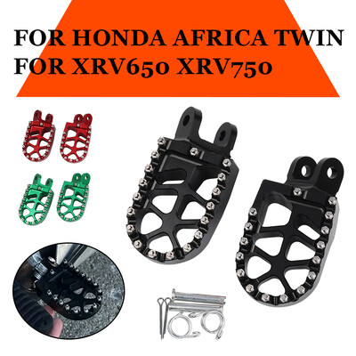 Mootorratta CNC jalapulgad Toed Jalatoe Jalatalla pedaalid HONDA AFRICA TWIN XRV 650 XRV 750 XRV650 XRV750 650XRV 750XRV 1990 jaoks