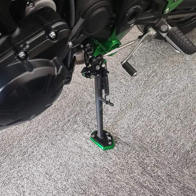 Skirta Z650 900 Z900 RS SE Z650 Z900RS 2017-2022 Motociklo šoninio stovo prailginimo kronšteinas Padidintos plokštės pėdos stovo z900 priedai