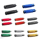 Vienos poros motociklo aliuminio galinės padėties atramos pėdų atramos pėdų atramos pėdų kaiščių pedalas, skirtas Yamaha Fit modifikuotų motociklų motociklų priedams