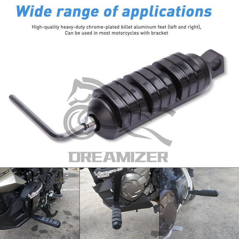 Skirta Honda Shadow Sabre ACE VT 1100 750 Rebel 250 500 Motociklų greitkeliams Pėdų atramos Pedalai Kojų atramos Priekinės motociklininko grindų lentos