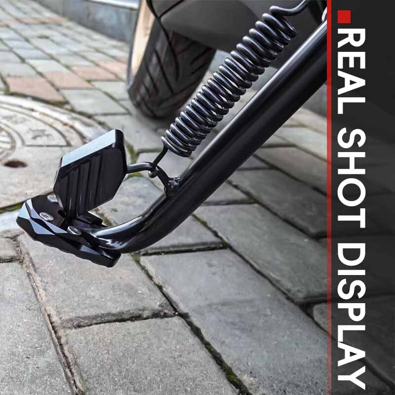 Paredzēts Yamaha X-MAX 400 300 250 125 XMAX300 Xmax400 motocikla alumīnija sānu statīva atbalsta statīva pagarinātāja pēdas sānu statīva atbalsta plāksnei