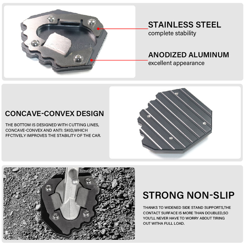 Extensie Suport Suport Lateral 1200 Tiger Pentru Tiger 1200 Tiger1200 2022 - Extensie Suport Suport Motocicletă Baza Pad Piciorului