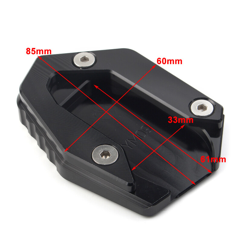 1vnt motociklo šoninio stovo atraminio stovo padėklas, skirtas Yamaha MT09 FZ09 FJ09 Tracer 900 2015-2019 & Tracer 900GT 2018-2021
