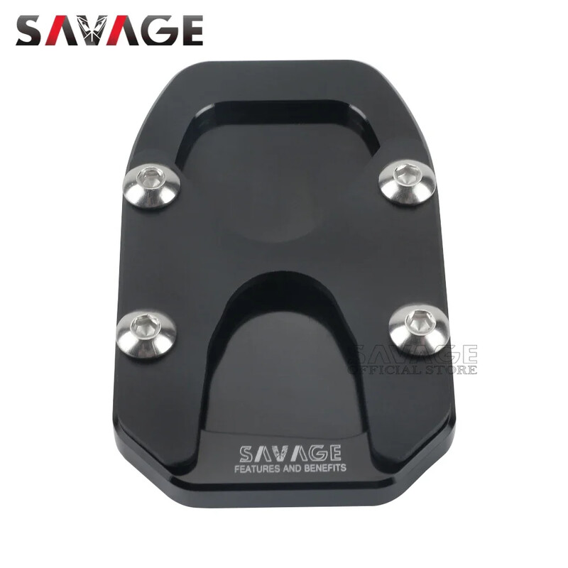 Oldalsó állvány hosszabbító lemez YAMAHA MT09 MT07 Tracer 7 7GT 9 9GT+ XSR 700 900 motorkerékpár kitámasztó nagyító lábtartóhoz