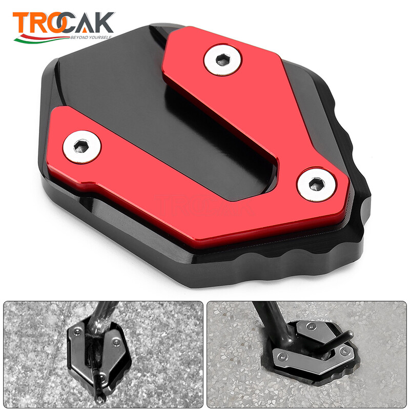 Skirta YAMAHA MT-09 MT 09 FZ 09 XSR900 TRACER 900 Tracer 9GT Priedai šoninio stovo prailginimo pagalvėlės padidinti stovo plokštė Kickstand