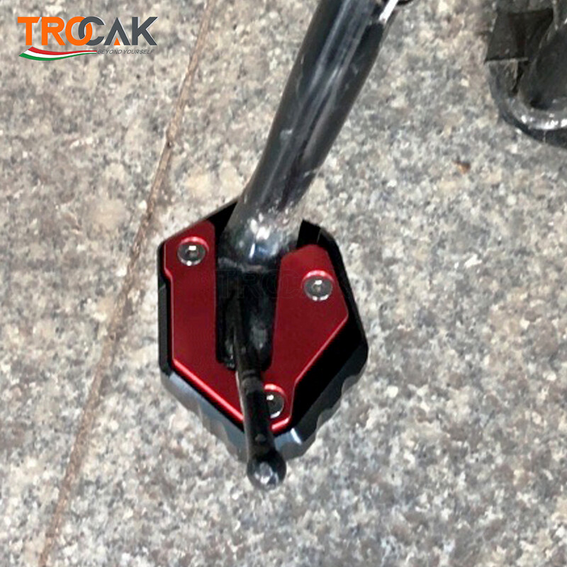 Skirta YAMAHA MT-09 MT 09 FZ 09 XSR900 TRACER 900 Tracer 9GT Priedai šoninio stovo prailginimo pagalvėlės padidinti stovo plokštė Kickstand