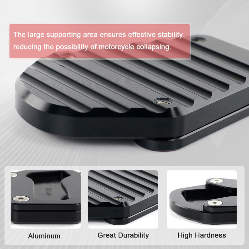 Skirta Yamaha MT09/SP TRACER 9 GT 2021-2024 XSR900 2022-2024 CNC motociklo atraminio stovo kojos šoninio stovo padidinimo pagalvėlės atraminė plokštė