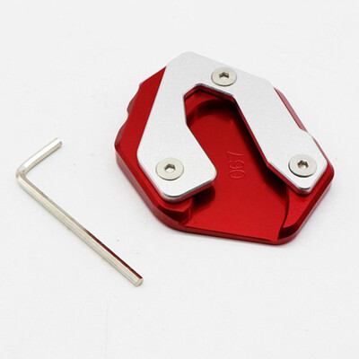 Paredzēts Yamaha MT-09 2014-2020 MT09 Tracer XSR900 2016-2019 Motocikla statīva pēdas sānu statīva pagarinājumam, palielināt spilventiņu atbalsta plāksni