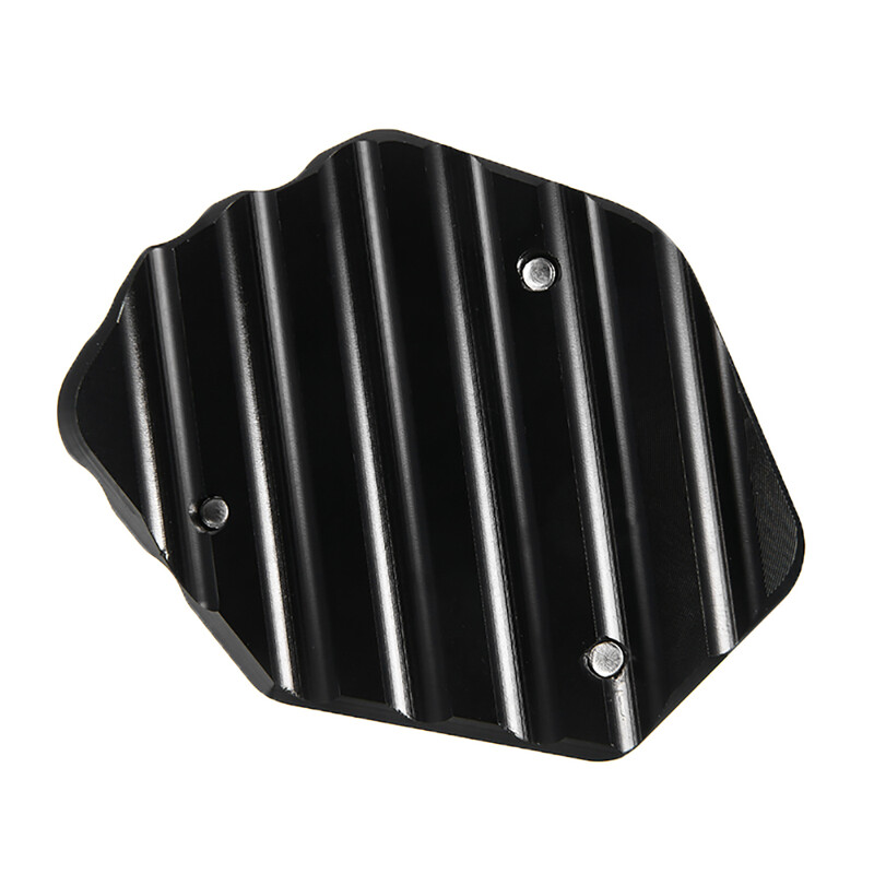 Paredzēts Yamaha MT-09 2014-2020 MT09 Tracer XSR900 2016-2019 Motocikla statīva pēdas sānu statīva pagarinājumam, palielināt spilventiņu atbalsta plāksni