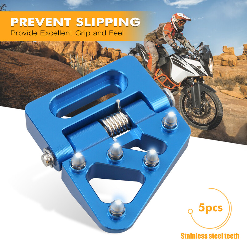 Skirta Husqvarna 701 ENDURO 701 SUPERMOTO 2016-2023 TE300 TE FE 250 300 350 450 501 2014-2016 galinio sulankstomo stabdžių pedalo antgalio plokštelė