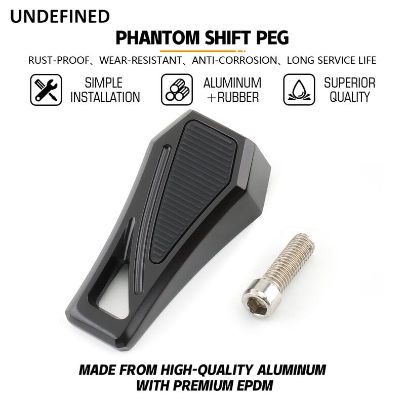 Motociklo perjungimo kaištis Phantom kulno pirštų perjungimo kaiščiai, skirti Harley Sportster XL 883 1200 Touring Electra Street Glide Dyna Softail