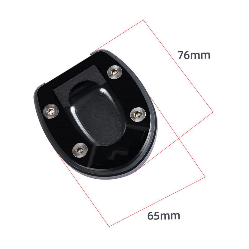 Paredzēts Vespa GTS300 GTV GTS 250 300 2013~2023 Moto daļas Kickstand palielinātāja atbalsta sānu statīva pagarinātāja pagarinājuma paliktņa piederumi