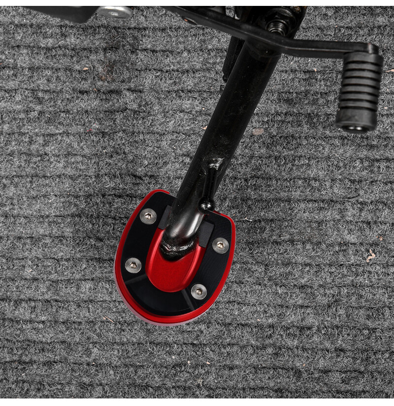 Paredzēts Vespa GTS300 GTV GTS 250 300 2013~2023 Moto daļas Kickstand palielinātāja atbalsta sānu statīva pagarinātāja pagarinājuma paliktņa piederumi