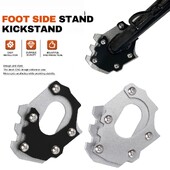 FOR 790 890 Adventure RS Skirta Husqvarna Norden 901 2019-2024 2023 2022 Pėdos šoninio stovo prailginimo pagalvėlė Atraminio stovo stovo plokštė