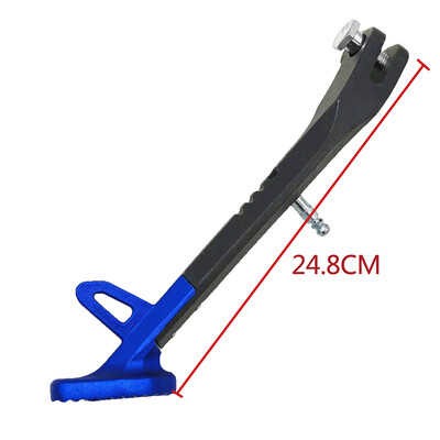 „LMoDri“ motociklų stovai Motorolerio modifikuotas pėdų laikiklis, aliuminio lydinio motociklo šoniniai stovai