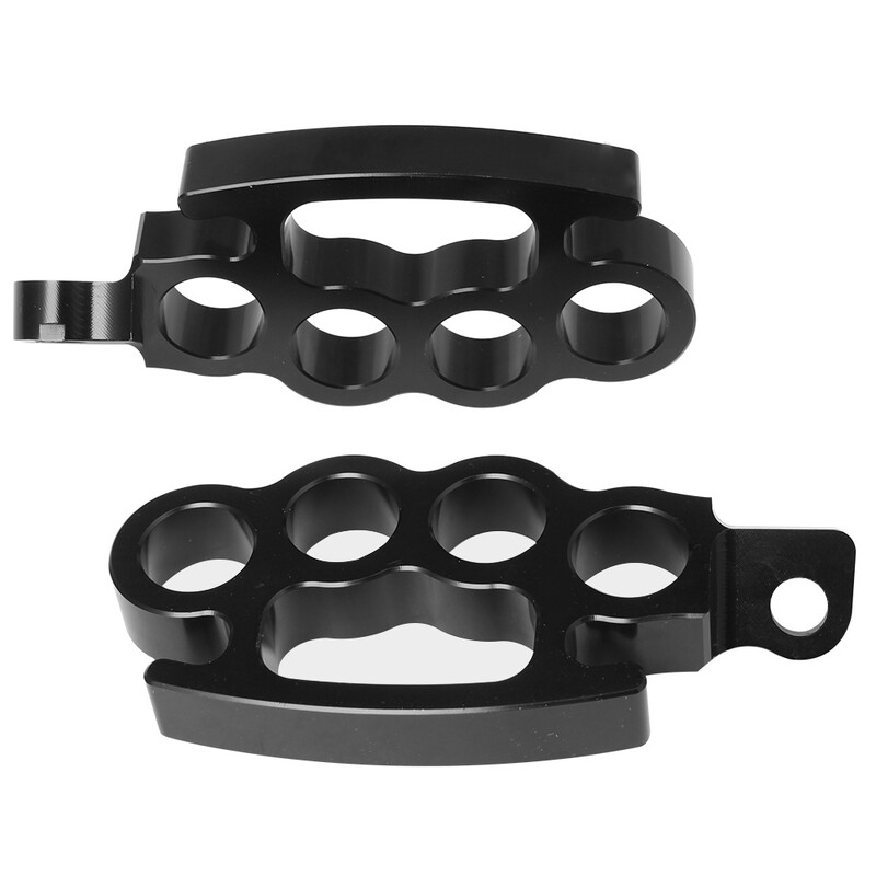 Motocikla CNC aizmugurējie priekšējie pēdas tapas kāju balsta vadības pēdas pedāļi Harley Touring Sportster XL 883 Softail Dyna Fatboy