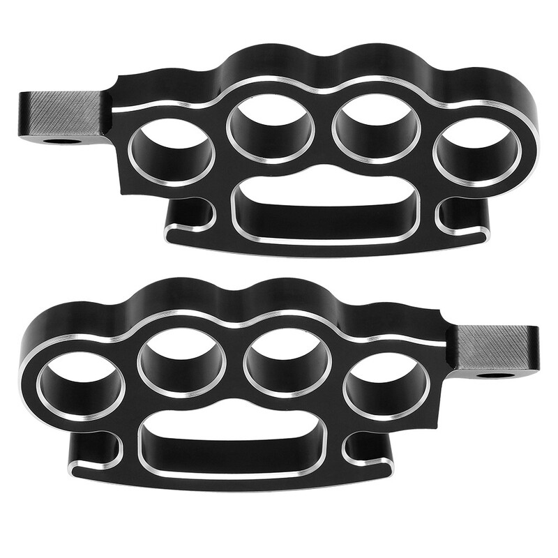 Motocikla CNC aizmugurējie priekšējie pēdas tapas kāju balsta vadības pēdas pedāļi Harley Touring Sportster XL 883 Softail Dyna Fatboy