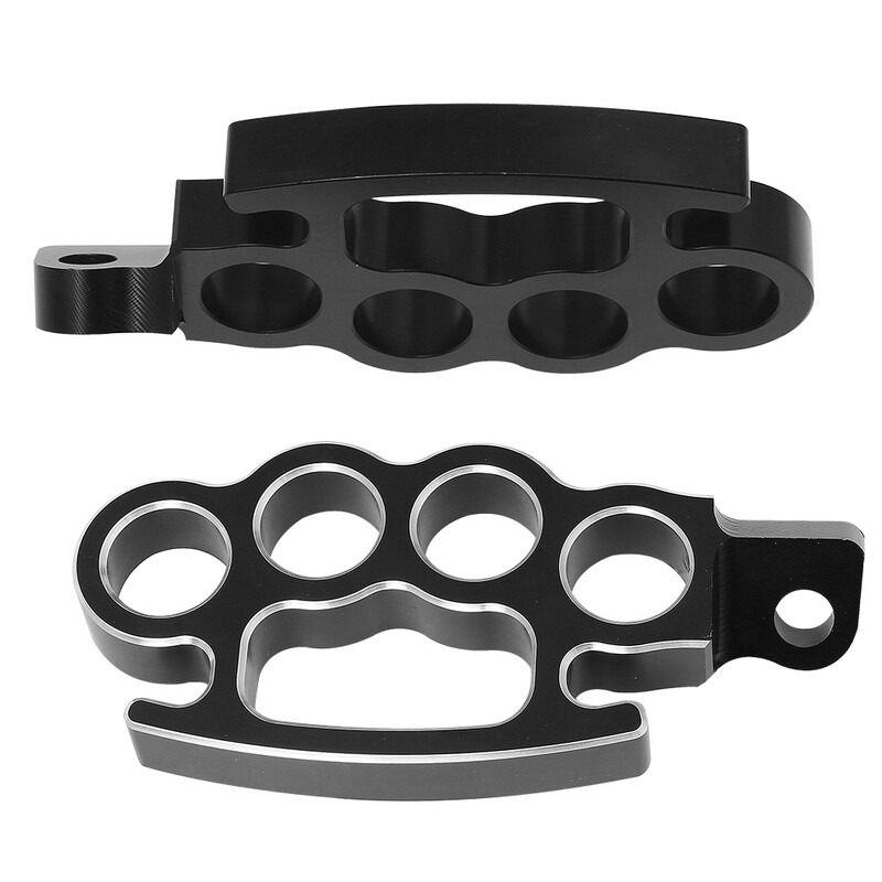 Motocikla CNC aizmugurējie priekšējie pēdas tapas kāju balsta vadības pēdas pedāļi Harley Touring Sportster XL 883 Softail Dyna Fatboy