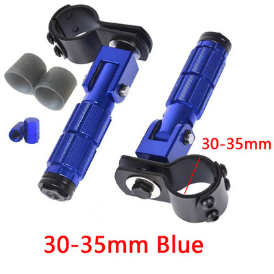 MZTI 22-27/30-35mm jaunpienācēji CNC alumīnija motociklu daļas Universālie skavas pedāļi, salocīti kāju balsts, kājiņas, motocikli, velosipēdi