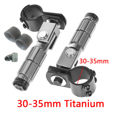 MZTI 22-27/30-35mm jaunpienācēji CNC alumīnija motociklu daļas Universālie skavas pedāļi, salocīti kāju balsts, kājiņas, motocikli, velosipēdi