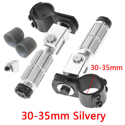 MZTI 22-27/30-35mm jaunpienācēji CNC alumīnija motociklu daļas Universālie skavas pedāļi, salocīti kāju balsts, kājiņas, motocikli, velosipēdi