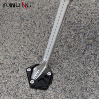 Για αξεσουάρ μοτοσικλέτας Moto Guzzi V100 Mandello S 2023-2024 Kickstand Foot Side Extension Pad Kick Stand Plate