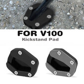 Moto Guzzi V100 V 100 Mandello 2023 2024 motociklo CNC atraminio stovo šoninio stovo prailginimas Padidinkite pėdos pagalvėlės atraminę plokštę