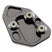 Paredzēts BMW F800R F800S F800ST F800GT 2009-2015 Motocikla sānu statīva spilventiņu statīva palielinātāja atbalsta pagarinājumam HP2 SPORT 08-10